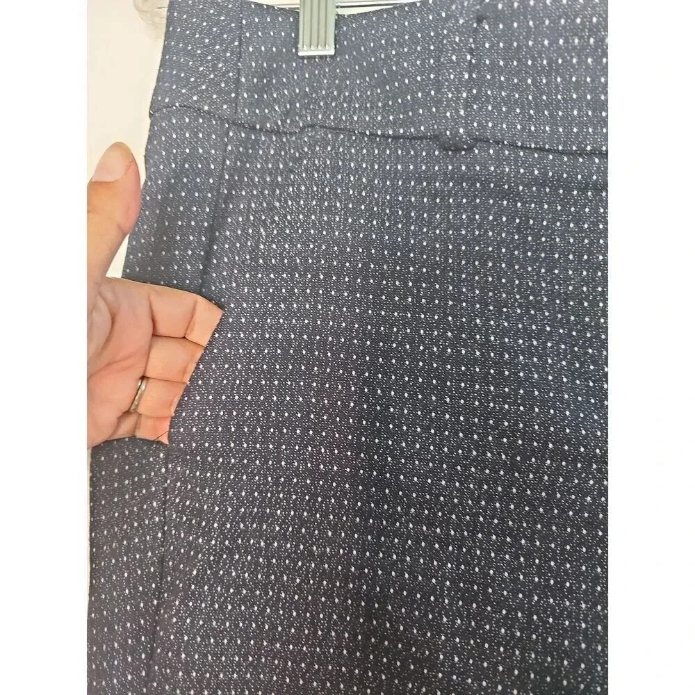 Ann Taylor LOFT Blue Marissa Skinny Trousers Size 8